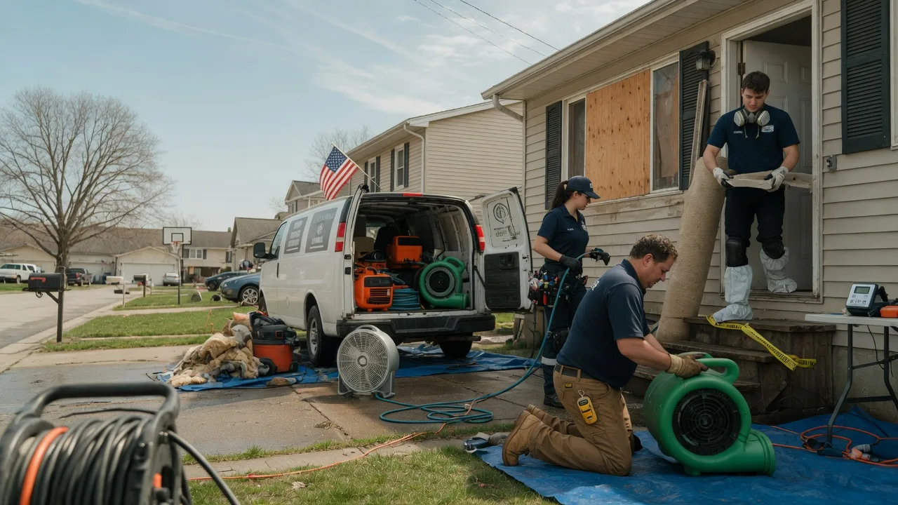 Water Damage Restoration in Powers, MI near me